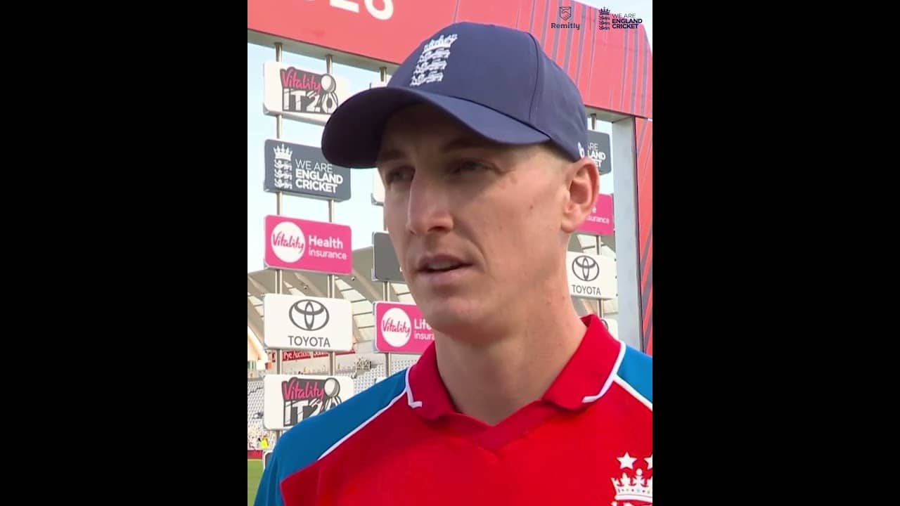 'It worked beautifully tonight!' 🙌 Harry Brook speaks after England's record thrashing of India 🔥