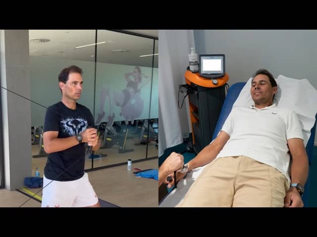 ATP 2026 - Even in retirement, Rafael Nadal has kept his gym routine