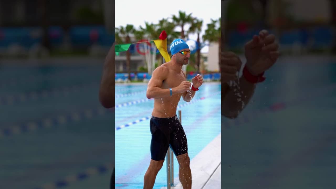 You can’t fake a swimmer’s body