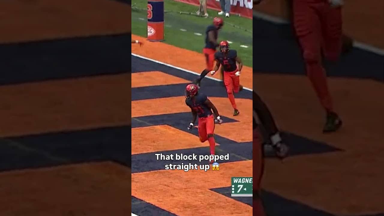 They made that look easy 👏 #syracuse #accfootball #collegefootball