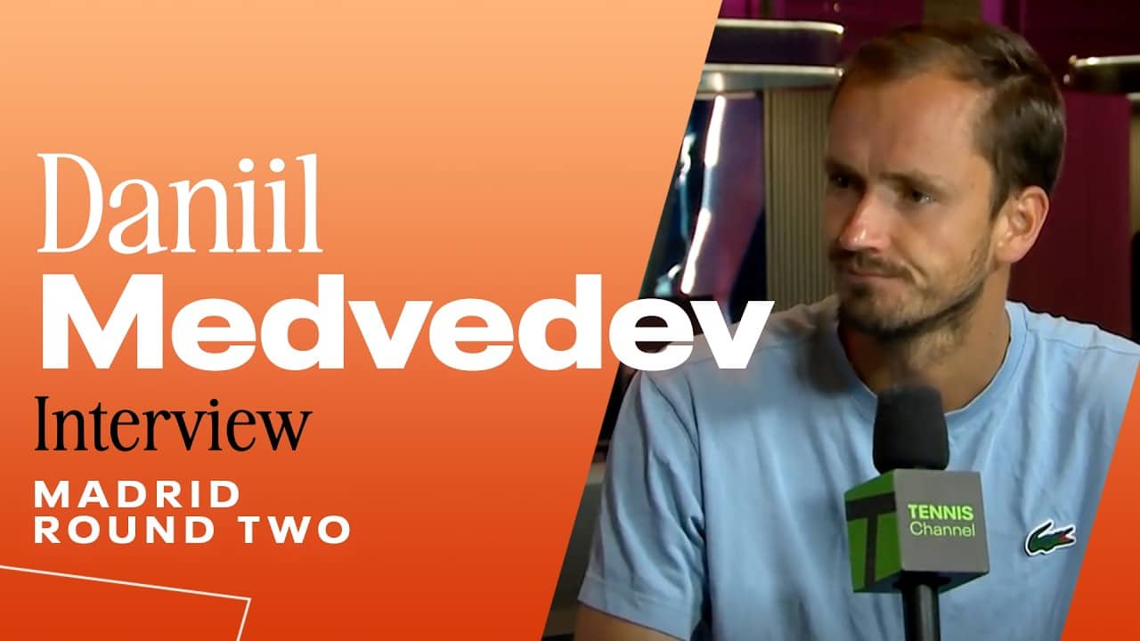 Daniil Medvedev on mental recovery after Monte Carlo | 2026 Madrid