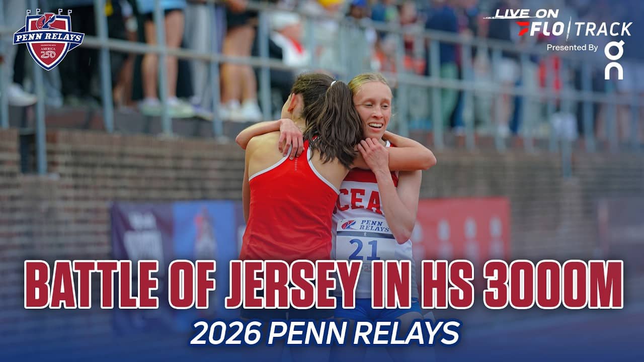 Blair Bartlett and Leah Starkey in the Battle of Jersey Girls | Penn Relays 2026