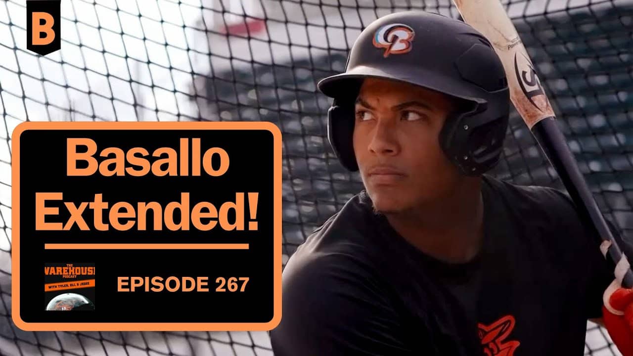 The Orioles finally extend a prospect | BALTIMORE ORIOLES | The Warehouse Podcast | Ep. 267