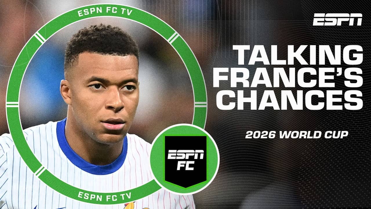 Confidence levels in France winning the 2026 World Cup 🏆 | ESPN FC