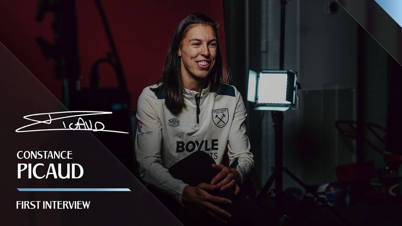 "It's A Real Honour!" 🇫🇷 | Constance Picaud's First Interview As A Hammer ⚒️