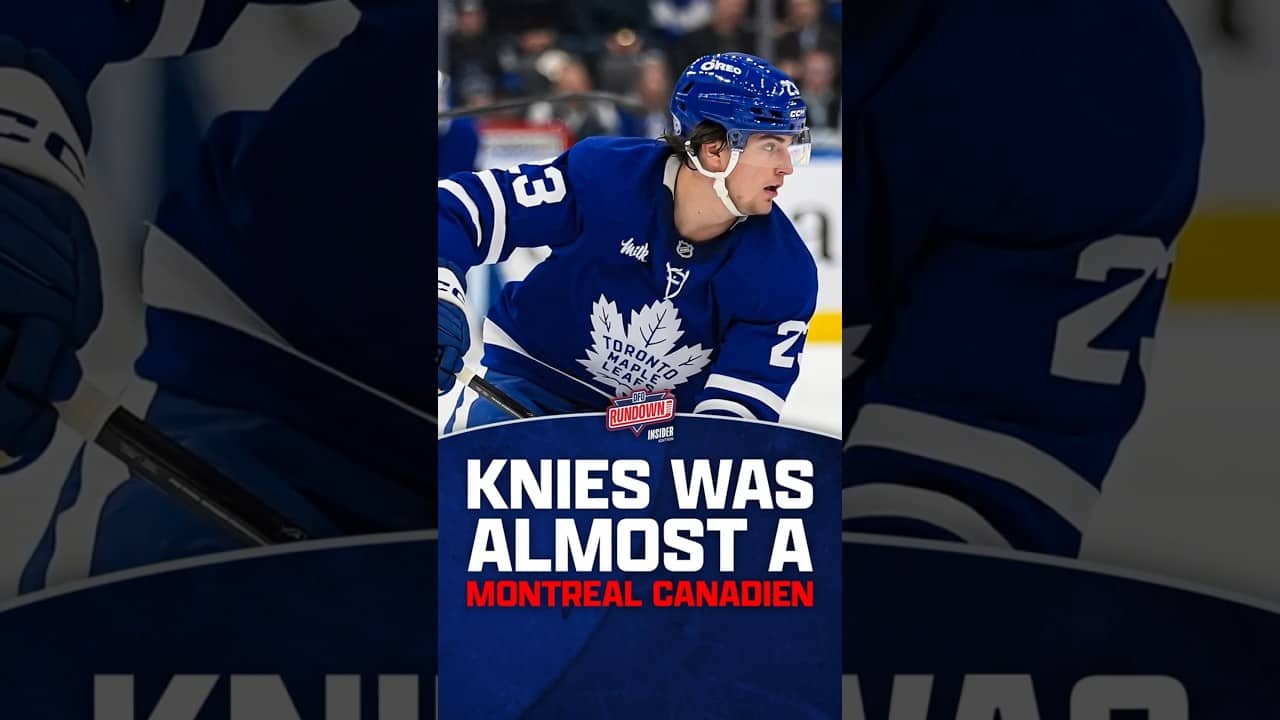 Knies was nearly a Hab | DFO Rundown Insider