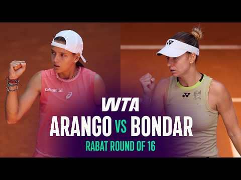 Emiliana Arango vs. Anna Bondar | 2026 Rabat Round of 16 | WTA Match Highlights