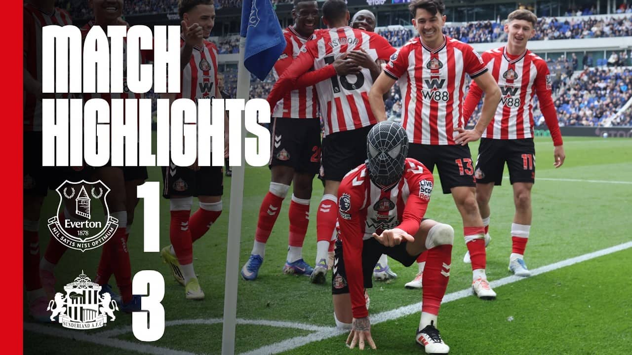 The Lads Fight Back In Dramatic Second Half | Everton 1 - 3 Sunderland | Premier League Highlights