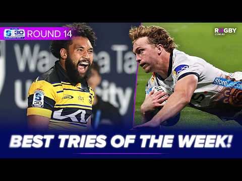 Best Tries From Super Rugby Pacific Round 14 | Highlights