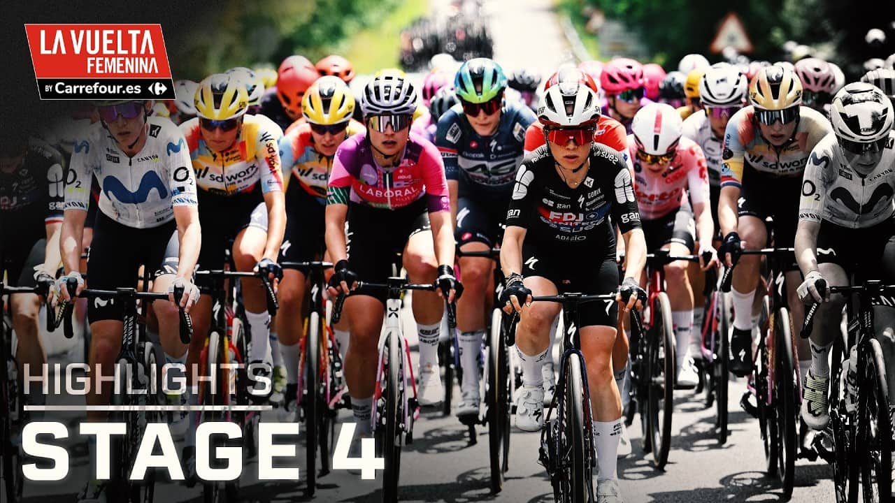 La Vuelta Femenina 2026, Stage 4 | EXTENDED HIGHLIGHTS | Cycling on NBC Sports