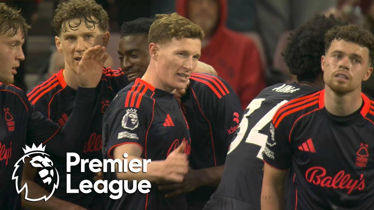 Elliot Anderson makes it 5-0 for Nottingham Forest against Sunderland | Premier League | NBC Sports