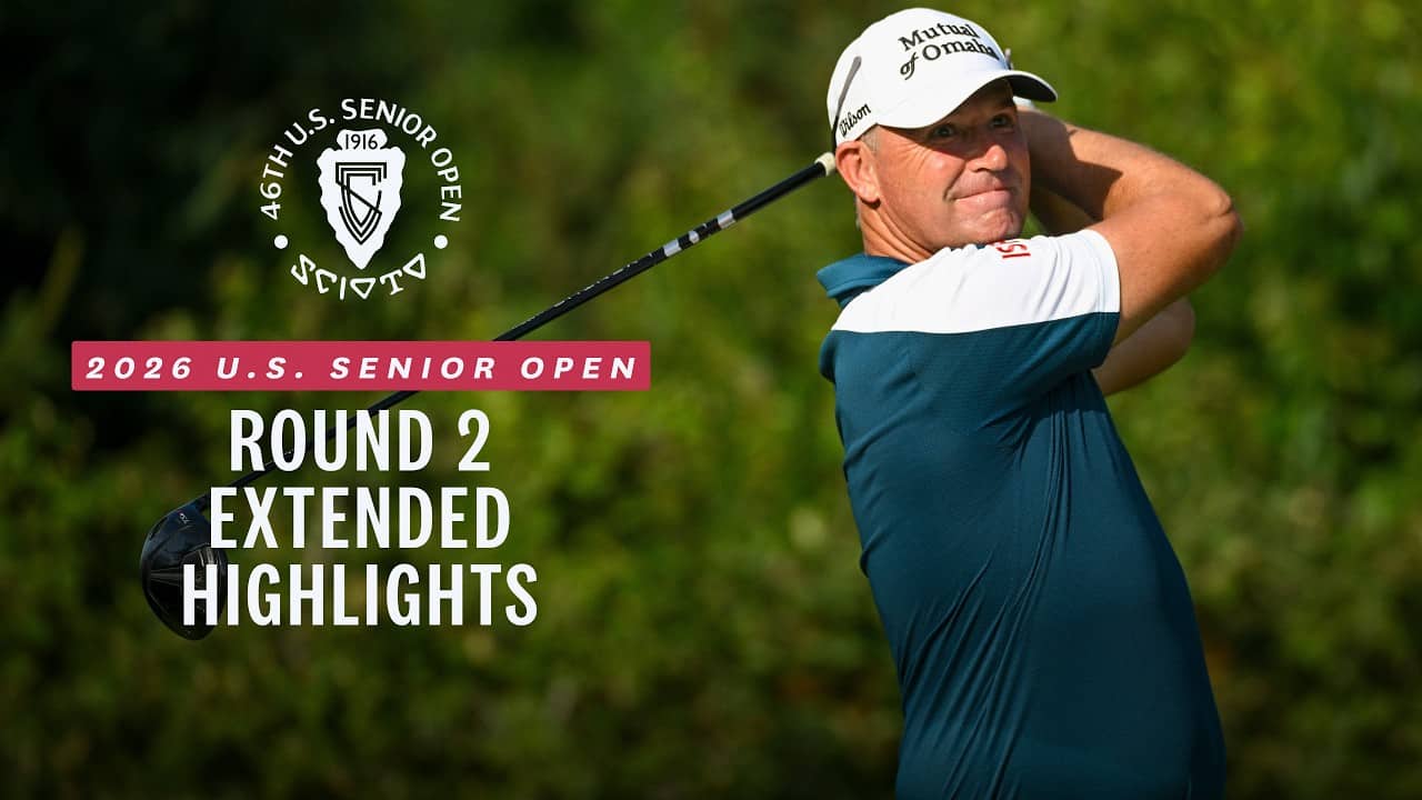 2026 U.S. Senior Open Highlights: Round 2, Extended Action from Scioto Country Club