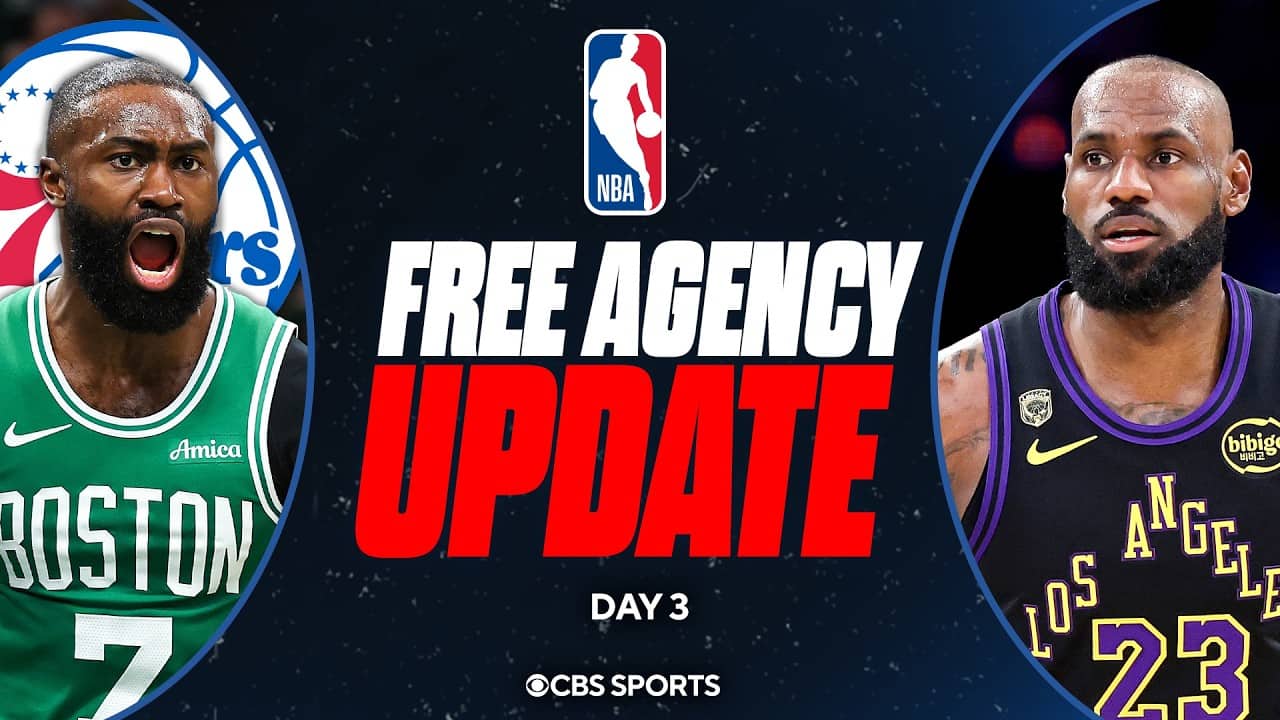 NBA Free Agency UPDATE: Assessing Tatum's role in Jaylen Brown leaving + 76ers interest in LeBron 👀