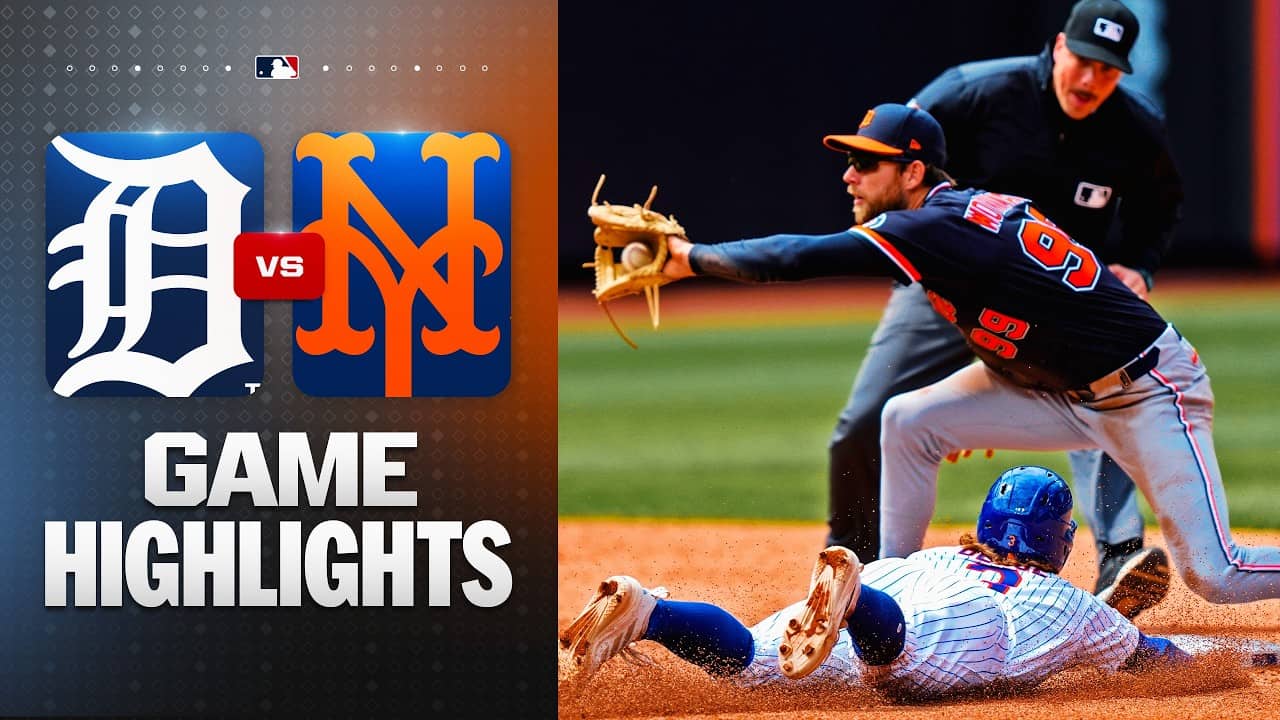 Tigers vs. Mets Game Highlights (5/14/26) | MLB Highlights