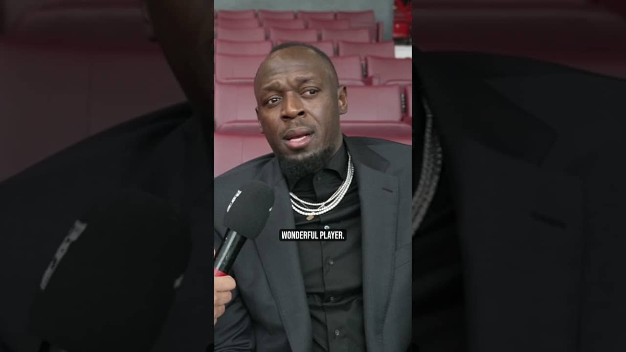 Which Player Does Usain Bolt Admire? 👀