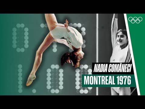 Nadia Comăneci 🤸🏼‍♀️ - All seven perfect 🔟's at Montreal 1976