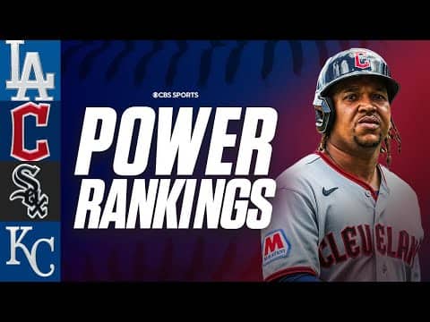Latest MLB Power Rankings: Guardians crack the Top 10, White Sox surging, & Royals biggest fallers