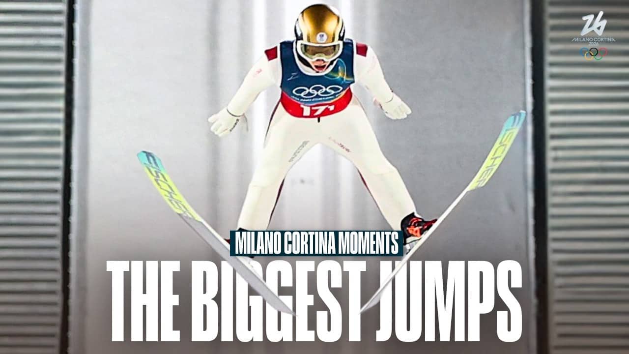 Men's Ski Jumping! But the Jumps Keep Getting Longer 🤩🎿 | Top Moments #MilanoCortina2026
