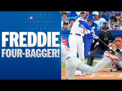 Freddie Freeman’s home run gives the Dodgers a quick lead on Friday Night Baseball | MLB Highlights