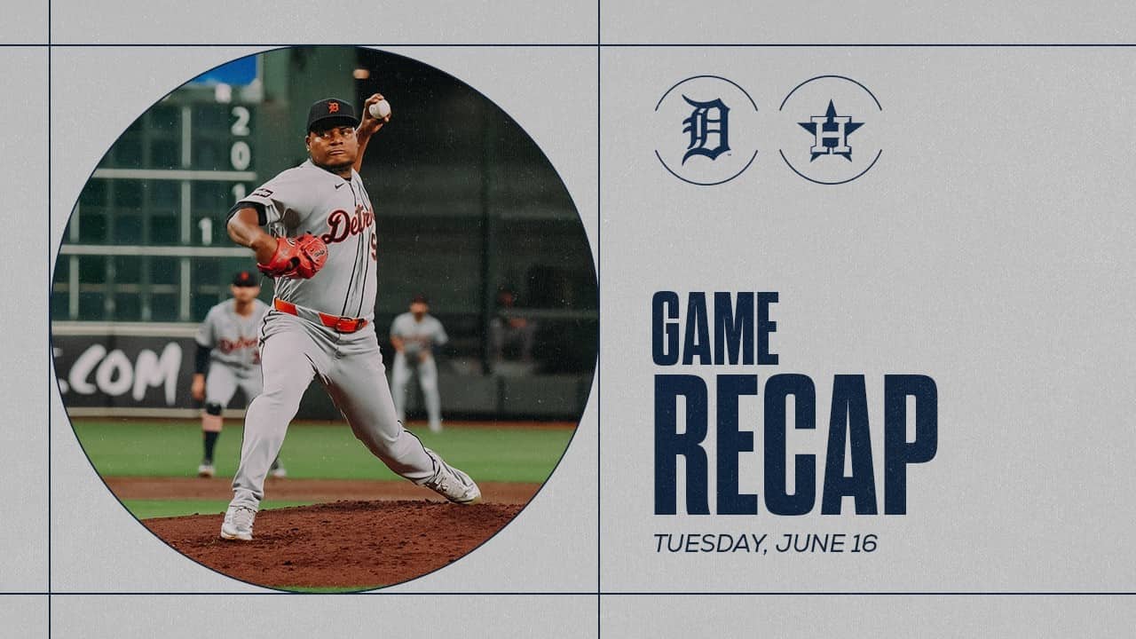Tigers vs. Astros Highlights | 6/16/26