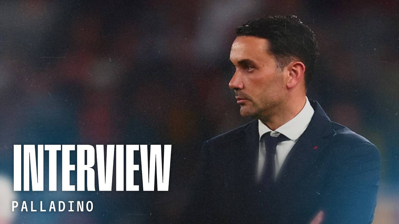 Roma-Atalanta 1-1 | Raffaele Palladino: "Partita aperta e coraggiosa" | 33ª Serie A 25/26 - EN SUBs