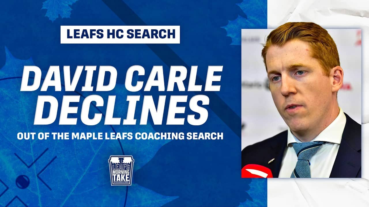 David Carle to the Leafs? NOPE. Not Happening.