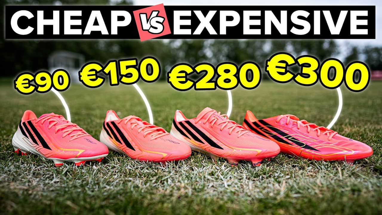 CHEAP vs EXPENSIVE adidas F50 Hyperfast explained!