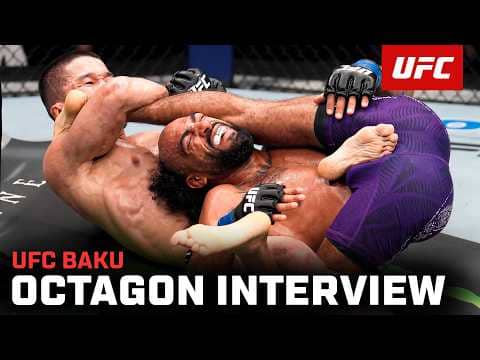 Asu Almabayev Octagon Interview | UFC Baku