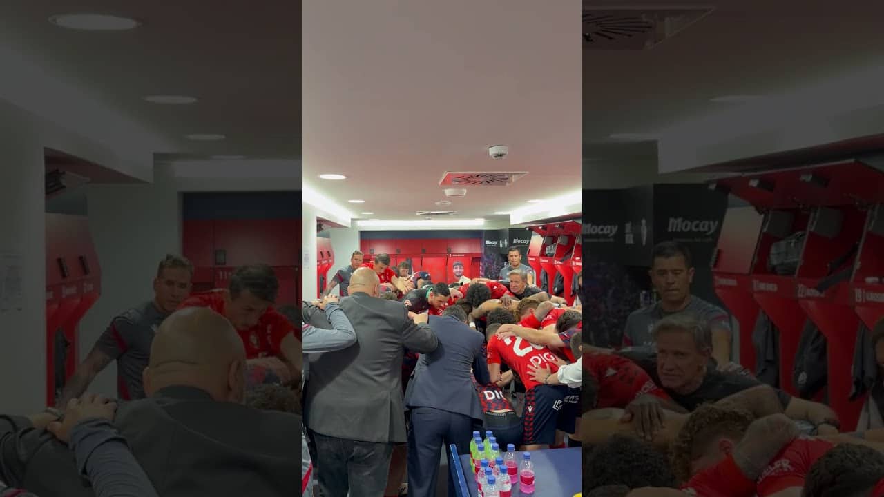 Vestuario de Osasuna antes del partido contra el Sevilla en El Sadar | Club Atlético Osasuna