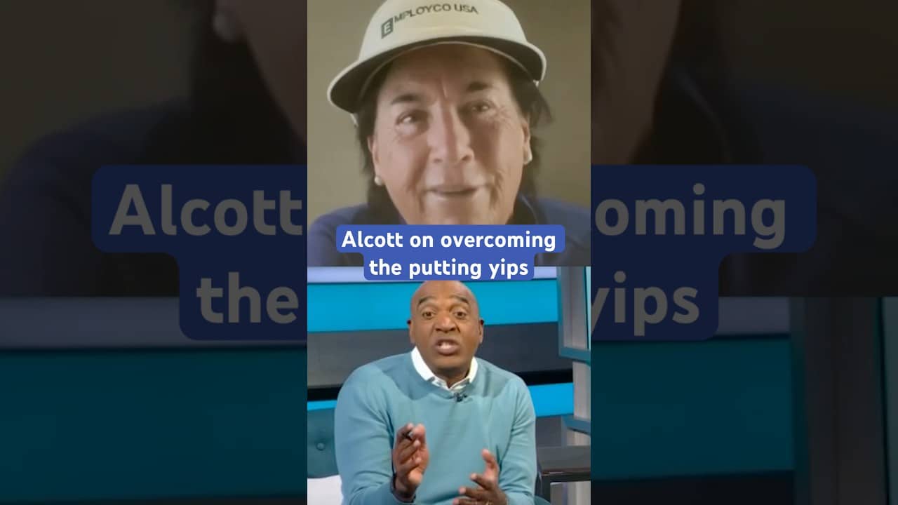 How Amy Alcott overcame the putting yips and got her confidence back on the greens ⛳️