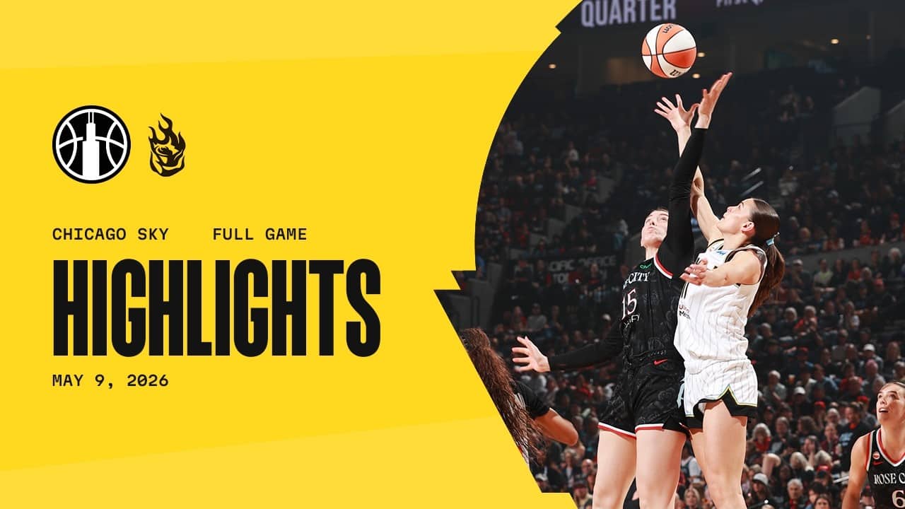 Highlights: Chicago Sky Defeat Portland Fire 98-83 in Season Opener