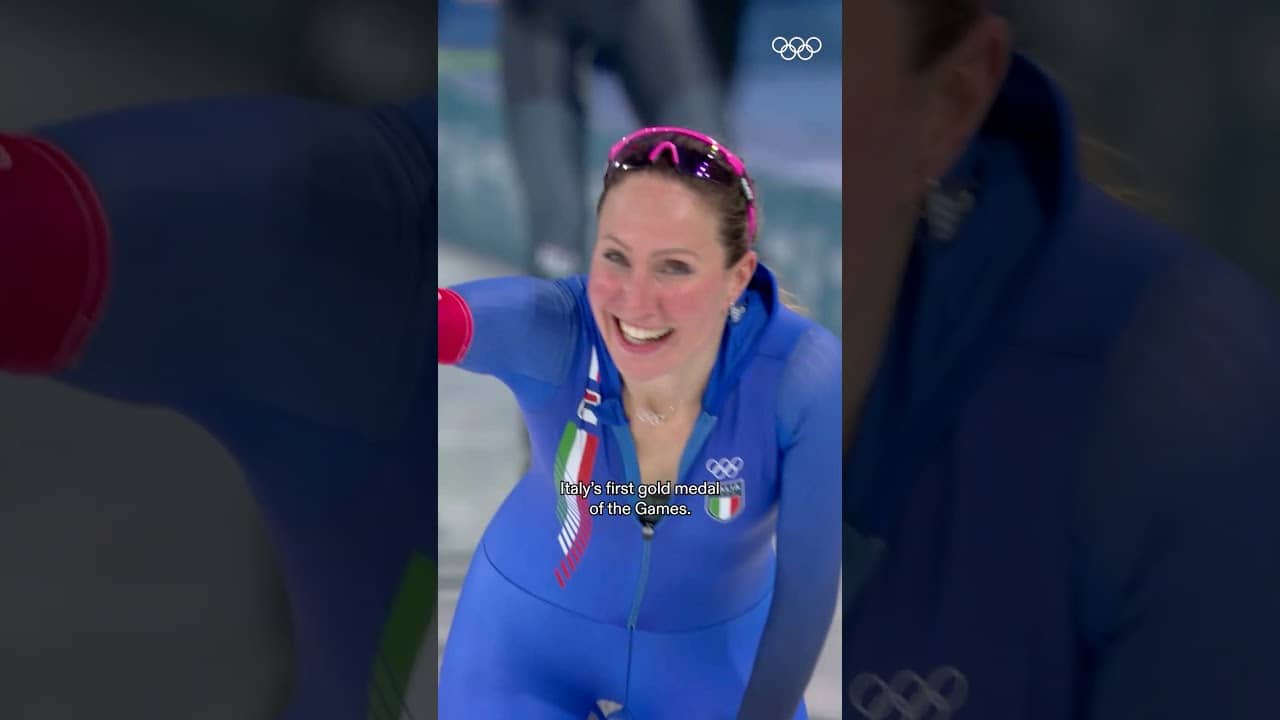 Francesca Lollobrigida with an iconic triumph and an emotional celebration. 🥹❤️