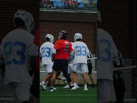 Face dodge ➡️ Rollback ➡️ Top shelf rip #lacrosse