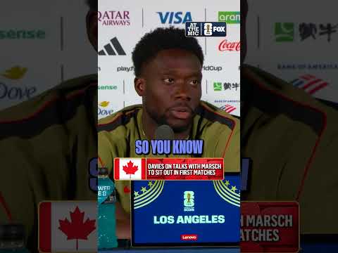 Alphonso Davies opens up about his talks with Jesse Marsch as he pushed to play