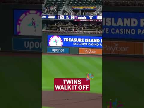 Alan Roden walks it off for the Twins in his season debut! 👏
