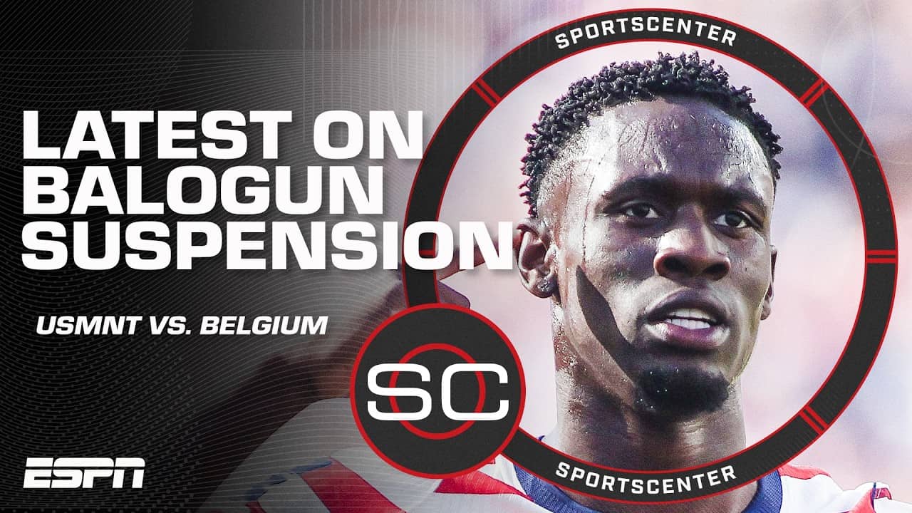 USMNT vs. Belgium Round of 16 PREVIEW 🍿 + The latest on Folarin Balogun's suspension | SportsCenter