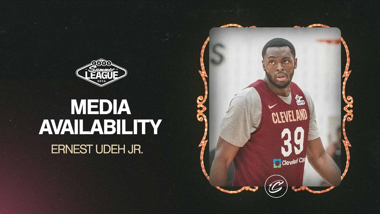 Cavs Summer League Practice | Ernest Udeh Jr. Media Availability | 07.06.2026