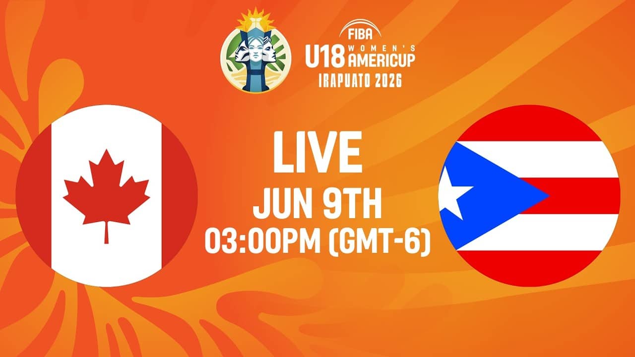 LIVE - Canada v Puerto Rico | FIBA U18 Women's AmeriCup 2026