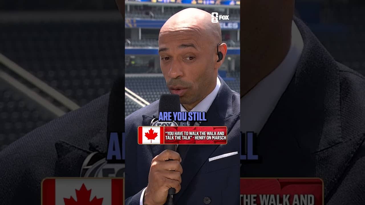 French icon Thierry Henry shares advice with Canada head coach Jesse Marsch