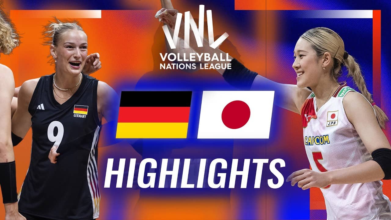 Germany🇩🇪 vs. Japan🇯🇵 - Highlights | Week 1 | Women's VNL 2026