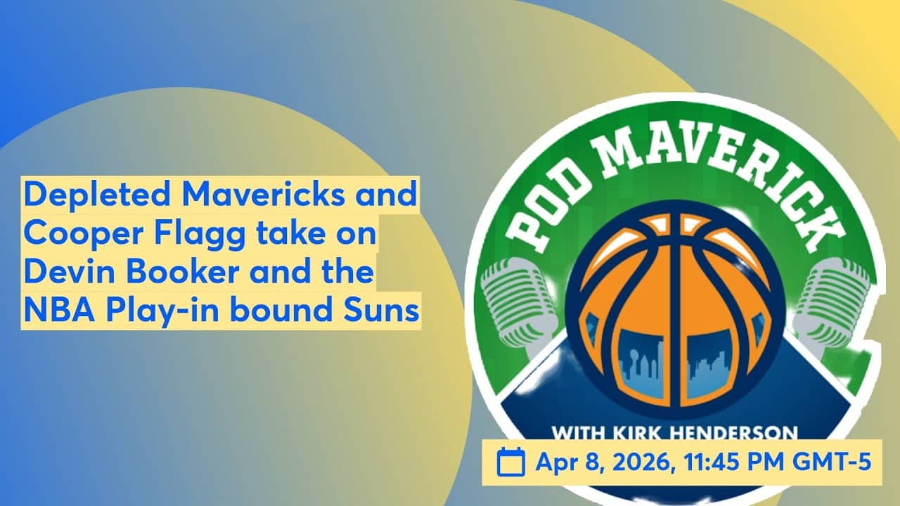 Depleted Mavericks and Cooper Flagg take on Devin Booker and the NBA Play-in bound Suns