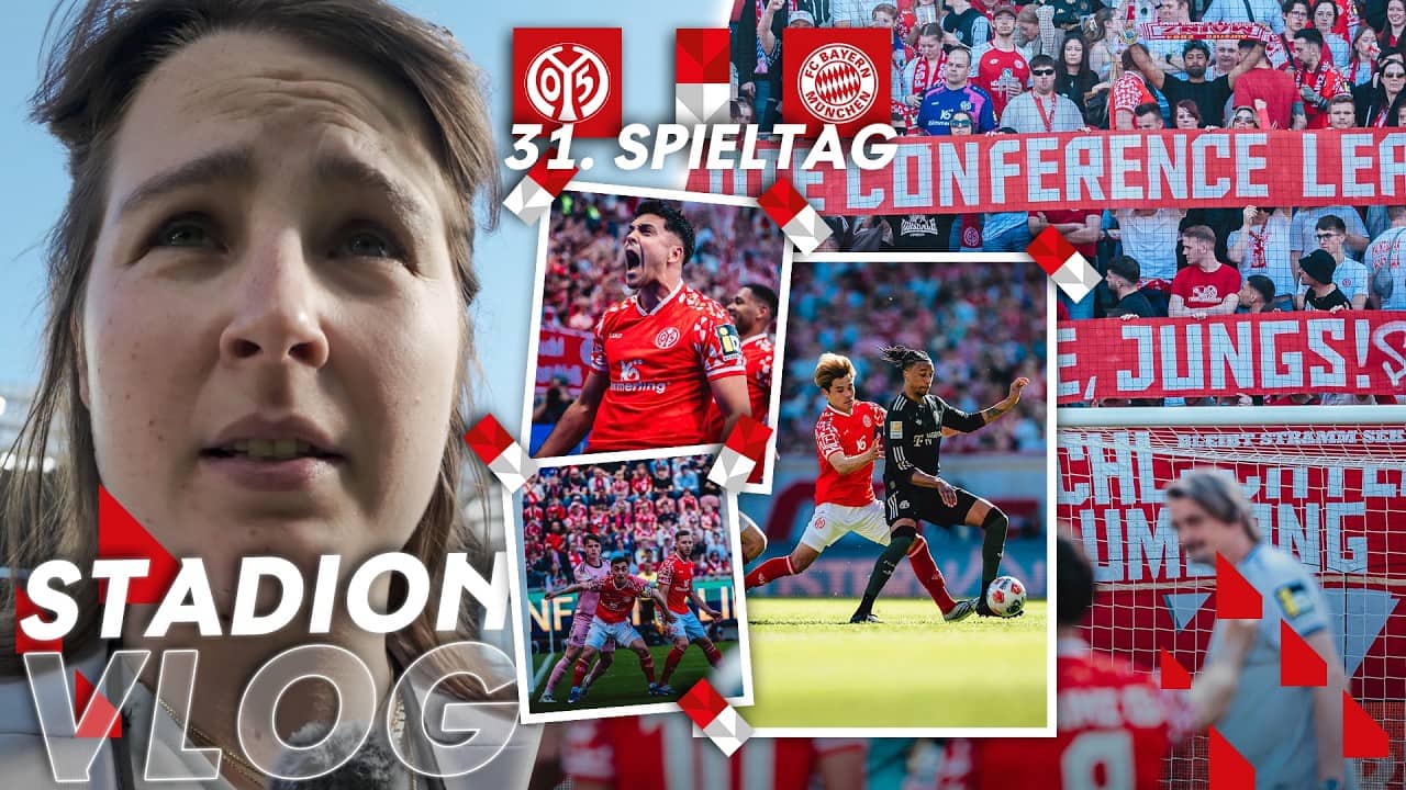 Was für eine ERSTE HALBZEIT! 🔥1. FSV Mainz 05 - FC Bayern München | ⚽ Stadion-VLOG 📹 | 25/26