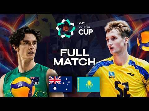 Australia vs. Kazakhstan - Pool Play | AVC Men's Cup 2026