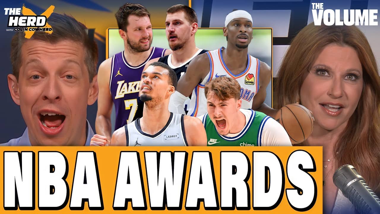 NBA AWARDS BALLOT: SGA, Wemby, Luka, Jokic MVP DEBATE + Flagg or Knueppel for ROY? | THE HERD