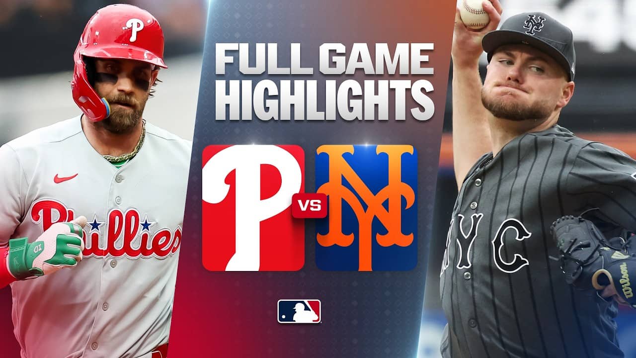 PHILLIES vs. METS: Official Full Game Highlights (June 27) | 2026 MLB Season