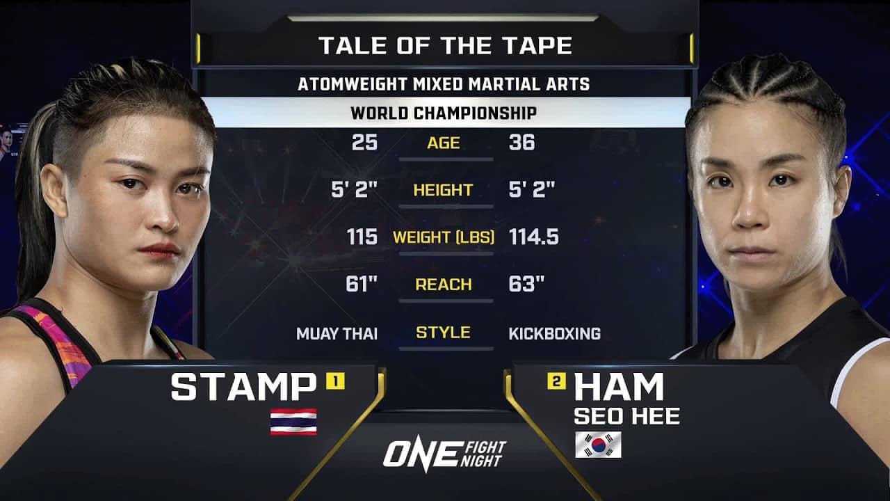 Crowning of a Three-Sport Queen 👑👑👑 Stamp vs. Ham Seo Hee | MMA Full Fight