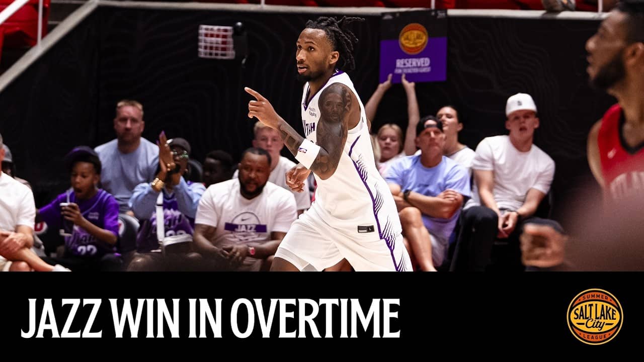 JAZZ WIN IN SUMMER LEAGUE OVERTIME‼️ | UTAH JAZZ