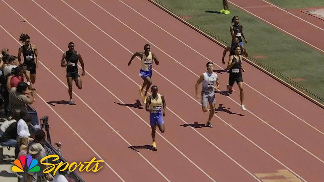 Chris Bailey puts on burners to win men's 400m at LA Grand Prix | NBC Sports