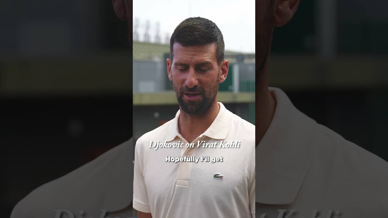 Kohli 🤝 Novak