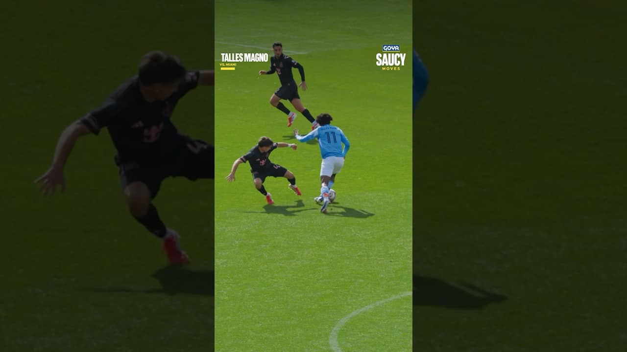 Magno’s just too smooth with it 😮‍💨 #MLS #Soccer #TallesMagno @GoyaFoodsChannel